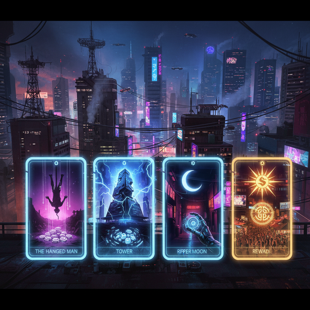 Cyberpunk 2077 Tarot Cards: Locations, Rewards, and Meaning